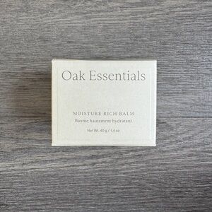 Oak Essentials Moisture Rich Balm - NWT IN BOX
